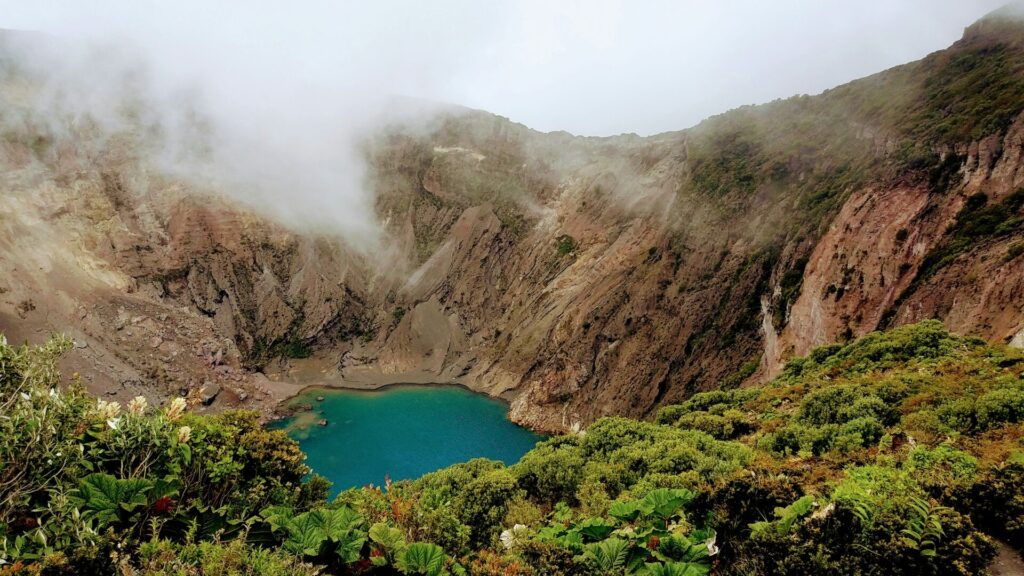 Volcan Irazu National Park, a tourism destination in Costa Rica, an example of a sustainable destination.